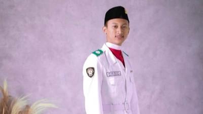 RIYAN HIDAYAT, LOLOS SEBAGAI PASKIBRAKA TINGKAT KABUPATEN