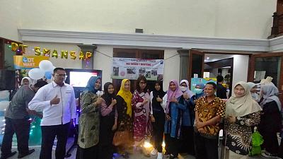 PAMERAN PRODUK DOUBLE TRACK SMAN 1 MONTONG, SAAT RAKOR MKKS SE-JATIM DI TUBAN